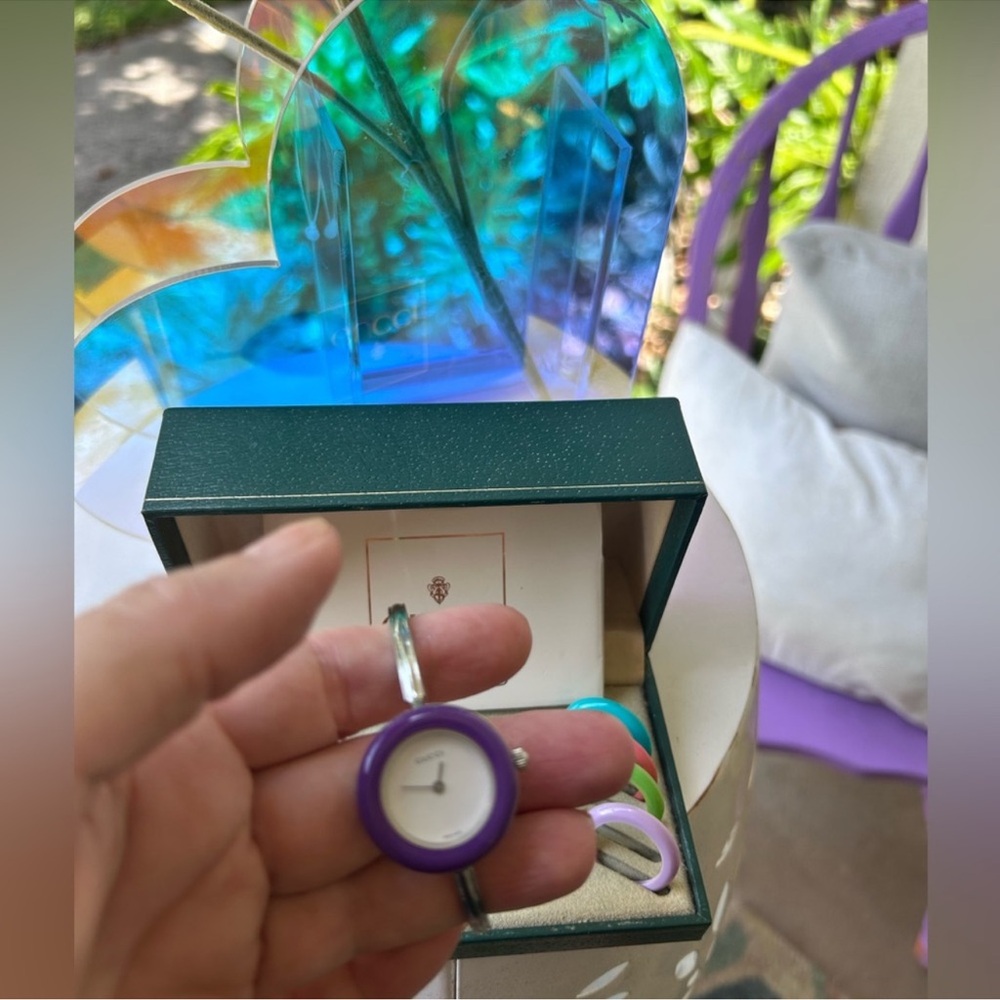 Gorgeous RARE! GUCCi Luxury Bracelet Watch! ๐๐ฉต๐ - Picture 4 of 11